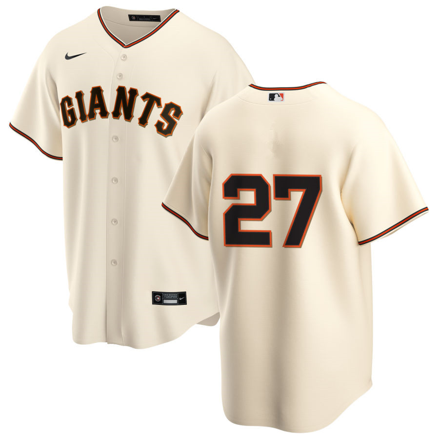 Nike Men #27 Juan Marichal San Francisco Giants Baseball Jerseys Sale-Cream